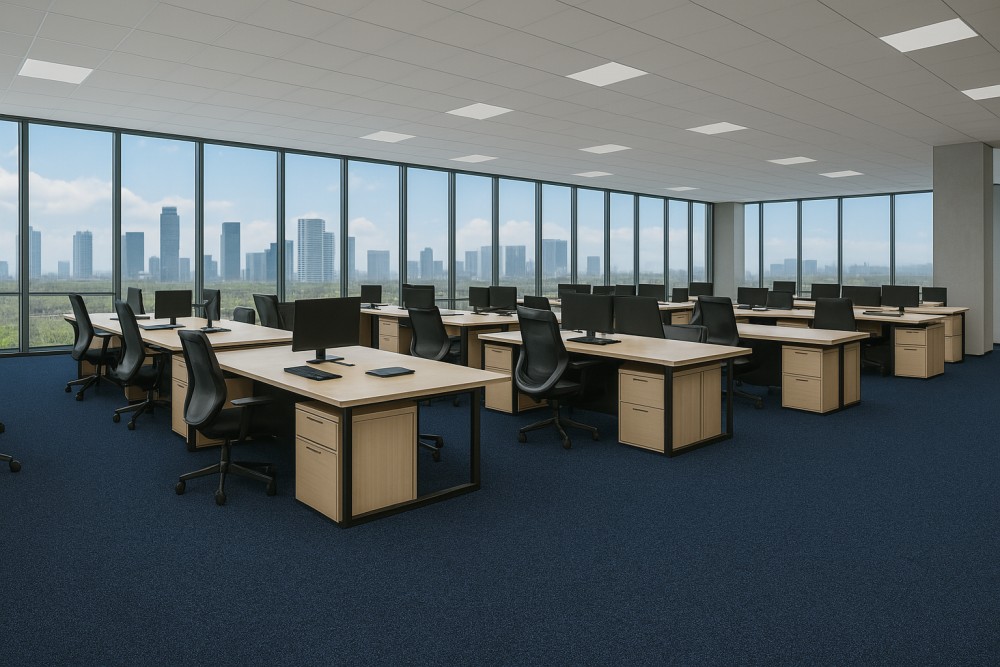 Ковролин Haima «Wilkins» Atom Blue 05 (3,66 м) — купить в Миллерово