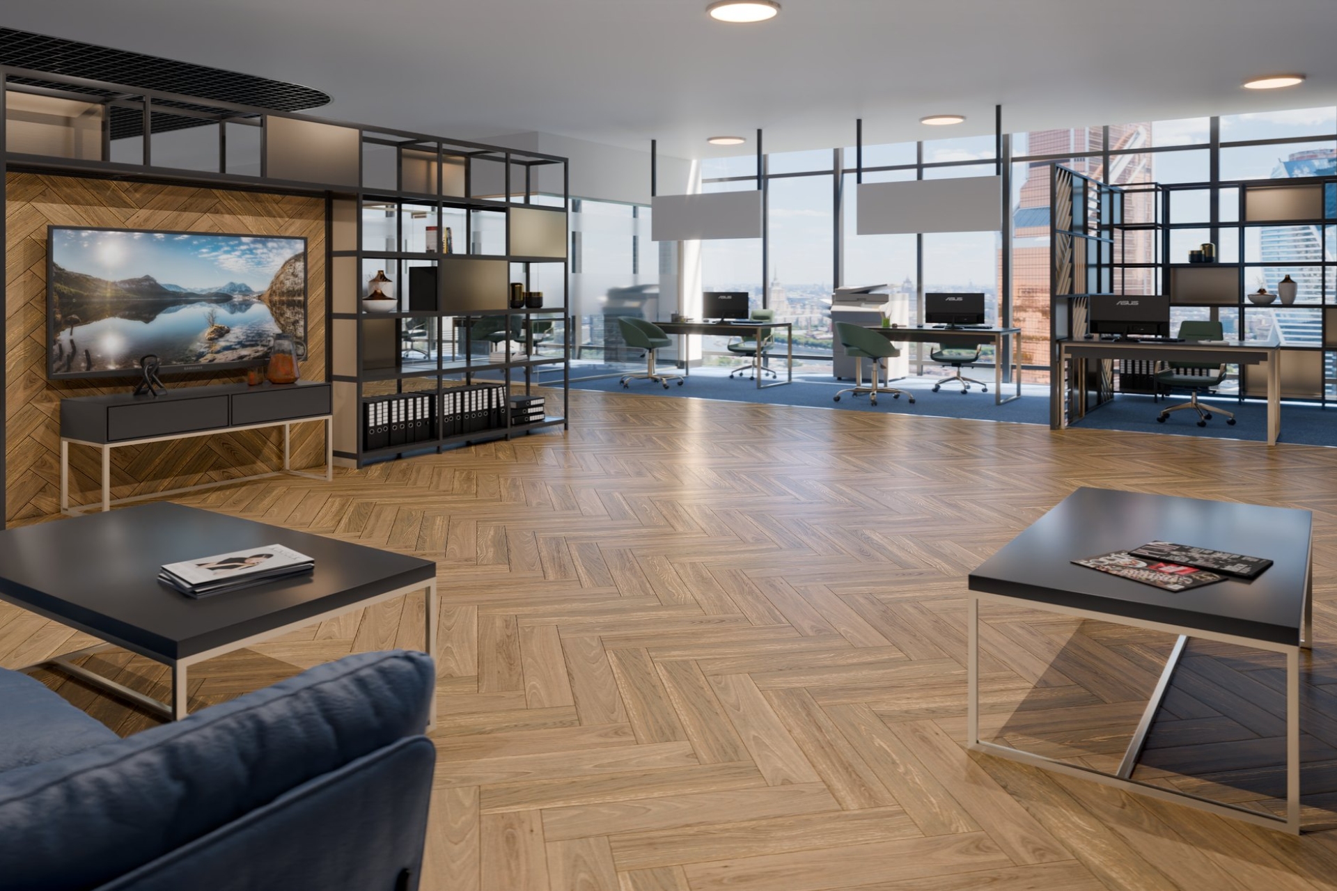 Инженерный паркет «Damy Floor» Натуральный (укладка елочкой) — купить в Миллерово