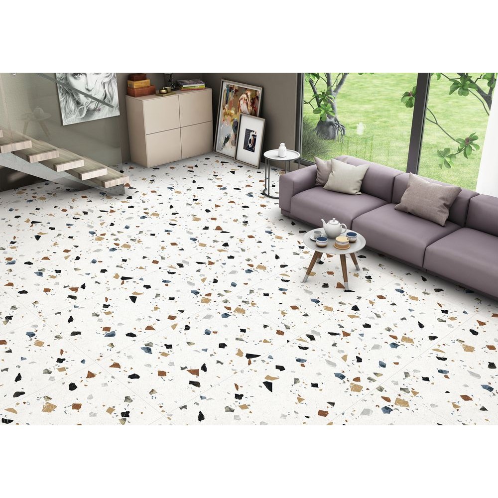 Керамогранит "Ennface" 600*1200 Frammenti Матовый Белый — купить в Миллерово