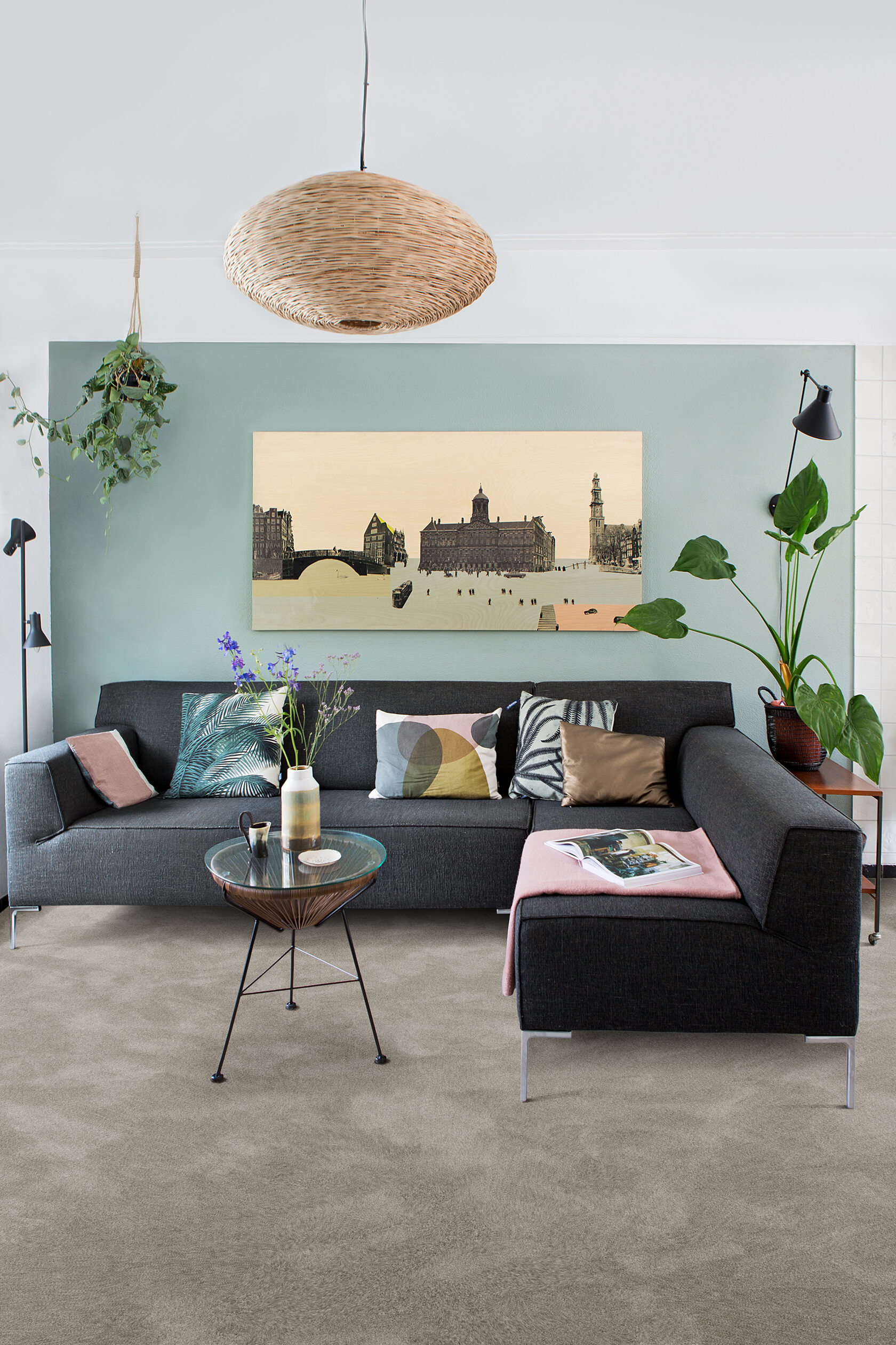 Ковровое покрытие "Bonkeel" Brooklyn Plain 39 (ширина 4м) — купить в Миллерово